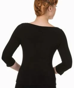 Banned Modern Love Top -ROCKABILLY TOPS Shop Modern Love Top Banned 4 300x