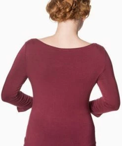 Banned Modern Love Top -ROCKABILLY TOPS Shop Modern Love Top Banned 6 300x