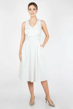 Voodoo Vixen Monroe White Bridal Dress 5 Voodoo Vixen Monroe White Bridal Dress - Image 3