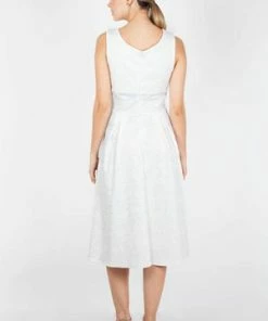 Voodoo Vixen Monroe White Bridal Dress 14 Voodoo Vixen Monroe White Bridal Dress -ROCKABILLY TOPS Shop Monroe White Bridal Dress Voodoo Vixen 5 300x