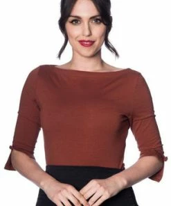 Banned Oonagh Basic Top -ROCKABILLY TOPS Shop Oonagh Basic Top Banned 10 65aa0d12 6b9c 457c 92ed 5455d54b212a 300x