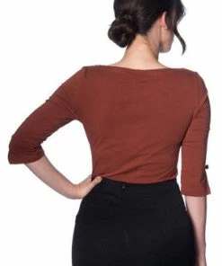 Banned Oonagh Basic Top -ROCKABILLY TOPS Shop Oonagh Basic Top Banned 11 fc0de872 473f 4bb6 8d16 a443d3402434 300x