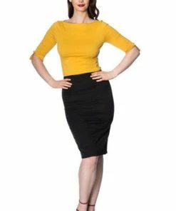 Banned Oonagh Basic Top -ROCKABILLY TOPS Shop Oonagh Basic Top Banned 22 300x