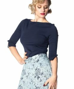 Banned Oonagh Basic Top -ROCKABILLY TOPS Shop Oonagh Basic Top Banned 23 300x