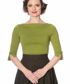 Banned Oonagh Basic Top -ROCKABILLY TOPS Shop Oonagh Basic Top Banned 34 300x