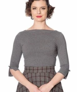 Banned Oonagh Basic Top -ROCKABILLY TOPS Shop Oonagh Basic Top Banned 38 300x