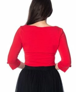 Banned Oonagh Basic Top -ROCKABILLY TOPS Shop Oonagh Basic Top Banned 42 300x