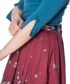 Banned Oonagh Basic Top -ROCKABILLY TOPS Shop Oonagh Basic Top Banned 47 300x