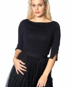 Banned Oonagh Basic Top -ROCKABILLY TOPS Shop Oonagh Basic Top Banned 7 300x
