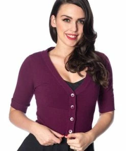 Banned Overload Cardigan 87 Banned Overload Cardigan -ROCKABILLY TOPS Shop Overload Cardigan Banned 35 300x