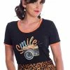Banned Picture Perfect T-Shirt -ROCKABILLY TOPS Shop Picture Perfect T Shirt Banned 300x