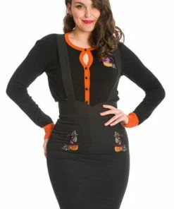 Banned Pumpkin Spice & All Things Nice Cardigan -ROCKABILLY TOPS Shop Pumpkin Spice All Things Nice Cardigan Banned 3 300x