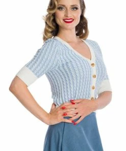 Banned Regatta Race Stripe Knit Cardigan