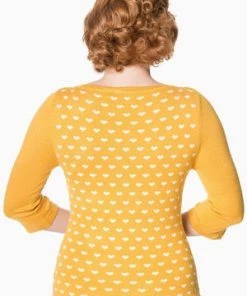 Banned Rules Of The Heart Jersey Top -ROCKABILLY TOPS Shop Rules Of The Heart Jersey Top Banned 12 300x