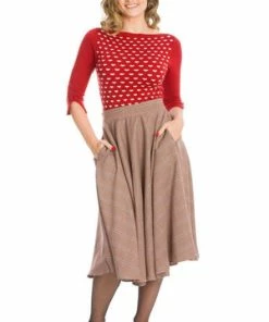 Banned Rules Of The Heart Jersey Top -ROCKABILLY TOPS Shop Rules Of The Heart Jersey Top Banned 4 300x