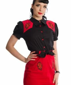 Banned Blooming Rose Shirt