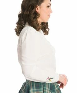 Banned Sewing Bee Blouse -ROCKABILLY TOPS Shop Sewing Bee Blouse Banned 3 300x