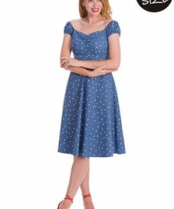 Banned Sherry Spot Fit & Flare Dress -ROCKABILLY TOPS Shop Sherry Spot Fit Flare Dress Banned 4 300x