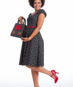 Banned Sherry Spot Fit & Flare Dress -ROCKABILLY TOPS Shop Sherry Spot Fit Flare Dress Banned 5 300x