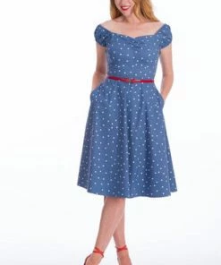 Banned Sherry Spot Fit & Flare Dress