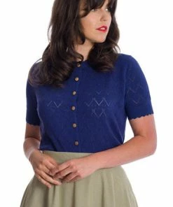 Banned Summer Scallop Cardigan -ROCKABILLY TOPS Shop Summer Scallop Cardigan Banned 10 300x