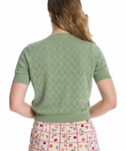 ROCKABILLY TOPS Shop -ROCKABILLY TOPS Shop Summer Scallop Cardigan Banned 2 300x