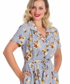 Banned Sweet Tropicana Dress -ROCKABILLY TOPS Shop Sweet Tropicana Dress Banned 4 300x