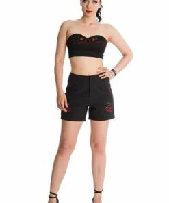 Banned Pick Me Cherry Top -ROCKABILLY TOPS Shop TP10448 20BLK 0828 300x