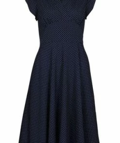 Voodoo Vixen Tabby Polka Dot Tea Dress 36 Voodoo Vixen Tabby Polka Dot Tea Dress -ROCKABILLY TOPS Shop Tabby Polka Dot Tea Dress Voodoo Vixen 15 300x