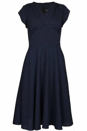 Voodoo Vixen Tabby Polka Dot Tea Dress 17 Voodoo Vixen Tabby Polka Dot Tea Dress - Image 15