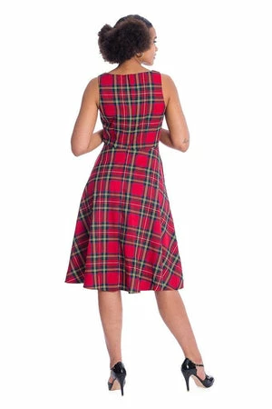 Banned Tartan Girl Dress 4 Banned Tartan Girl Dress - Image 2
