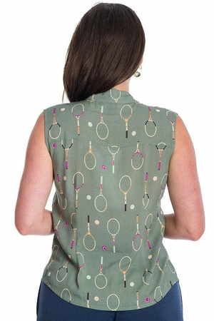 Banned Tennis Love Blouse 4 Banned Tennis Love Blouse - Image 2