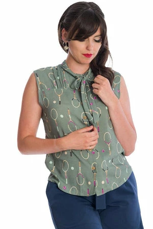 Banned Tennis Love Blouse 5 Banned Tennis Love Blouse - Image 3