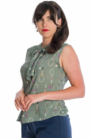 Banned Tennis Love Blouse 6 Banned Tennis Love Blouse - Image 4