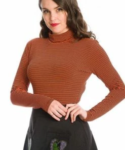 Banned Trick Or Treat Stripe Top