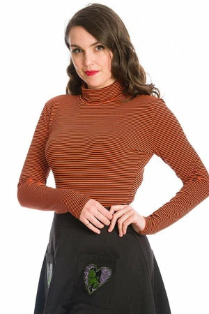 Banned Trick Or Treat Stripe Top 2 Banned Trick Or Treat Stripe Top
