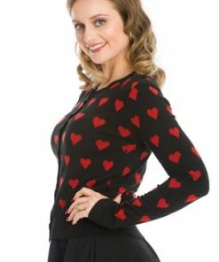 Banned True Love Cardigan -ROCKABILLY TOPS Shop True Love Cardigan Banned 3 300x