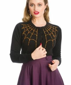 Banned Under Her Web Spell Cardigan 25 Banned Under Her Web Spell Cardigan -ROCKABILLY TOPS Shop Under Her Web Spell Cardigan Banned 10 300x