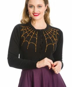 Banned Under Her Web Spell Cardigan 28 Banned Under Her Web Spell Cardigan -ROCKABILLY TOPS Shop Under Her Web Spell Cardigan Banned 13 300x