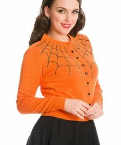 Banned Under Her Web Spell Cardigan 18 Banned Under Her Web Spell Cardigan -ROCKABILLY TOPS Shop Under Her Web Spell Cardigan Banned 3 300x