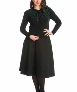 Banned Under Her Web Spell Cardigan 22 Banned Under Her Web Spell Cardigan -ROCKABILLY TOPS Shop Under Her Web Spell Cardigan Banned 7 300x