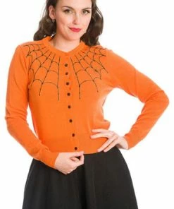 Banned Under Her Web Spell Cardigan