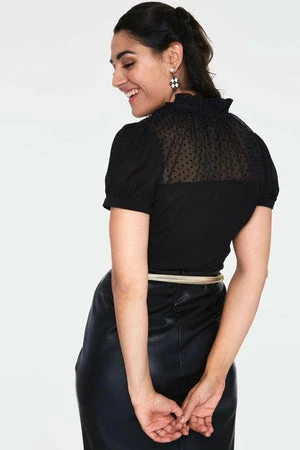 Voodoo Vixen VV X Acid Doll Coalette Blouse 4 Voodoo Vixen VV X Acid Doll Coalette Blouse - Image 2