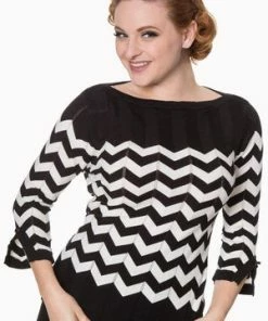 Banned Vanilla Top -ROCKABILLY TOPS Shop Vanilla Top Banned 5 300x