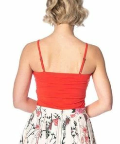 Banned Wrap Front Vest -ROCKABILLY TOPS Shop Wrap Front Vest Banned 12 300x