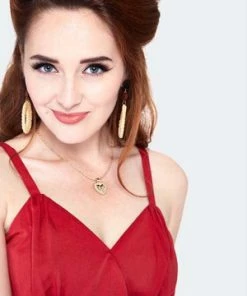 Voodoo Vixen Adjustable Strap Solid Flare Dress 11 Voodoo Vixen Adjustable Strap Solid Flare Dress -ROCKABILLY TOPS Shop adjustable strap solid flare dress dra 9526 04.1485 300x