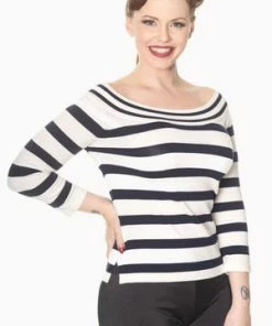 Banned Ahoi Top 12 Banned Ahoi Top -ROCKABILLY TOPS Shop ahoi top banned 3 300x