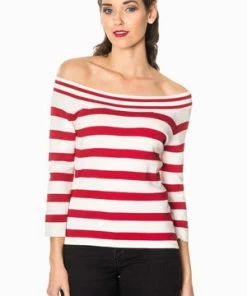 Banned Ahoi Top 16 Banned Ahoi Top -ROCKABILLY TOPS Shop ahoi top banned 7 300x