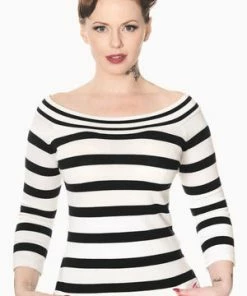 Banned Ahoi Top 17 Banned Ahoi Top -ROCKABILLY TOPS Shop ahoi top banned 8 300x
