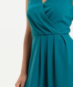 Voodoo Vixen Alexa Blue Dress -ROCKABILLY TOPS Shop alexa blue dress voodoo vixen 4 300x